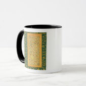 MughalのborのハートのMir Ali著書道、 マグカップ (正面左)