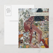 Mughal皇帝Babur ポストカード (正面/裏面)