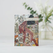 Mughal皇帝Babur ポストカード (スタンド正面)