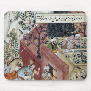 Mughal皇帝Babur マウスパッド