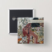 Mughal皇帝Babur 缶バッジ (正面&裏面)