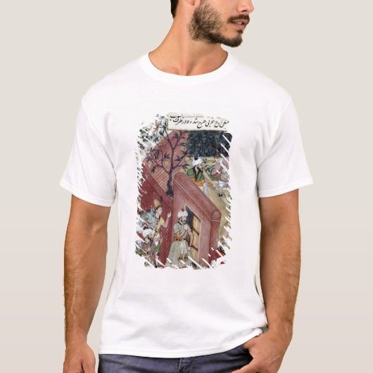 Mughal皇帝Babur Tシャツ (正面)