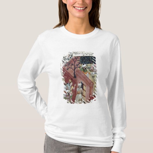 Mughal皇帝Babur Tシャツ (正面)