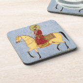 Mughal皇帝Farrukhsiyar (1683-1719年) (r.1713 コースター (左側)