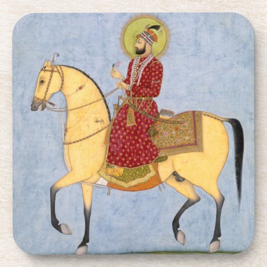 Mughal皇帝Farrukhsiyar (1683-1719年) (r.1713 コースター (正面)