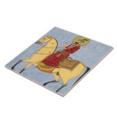 Mughal皇帝Farrukhsiyar (1683-1719年) (r.1713 タイル (側面)