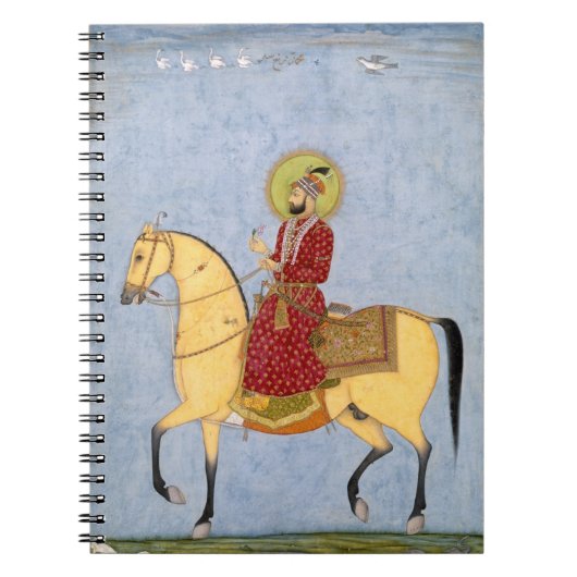 Mughal皇帝Farrukhsiyar (1683-1719年) (r.1713 ノートブック (正面)