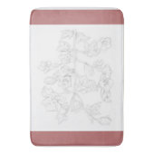 Mughal Design on a Bath Mat バスマット (正面縦)