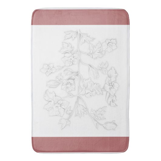 Mughal Design on a Bath Mat バスマット (正面縦)