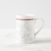 Mughal Design on a Bone China Mug ボーンチャイナマグカップ (右)