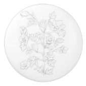 Mughal Design on a Ceramic Knob セラミックノブ (正面)