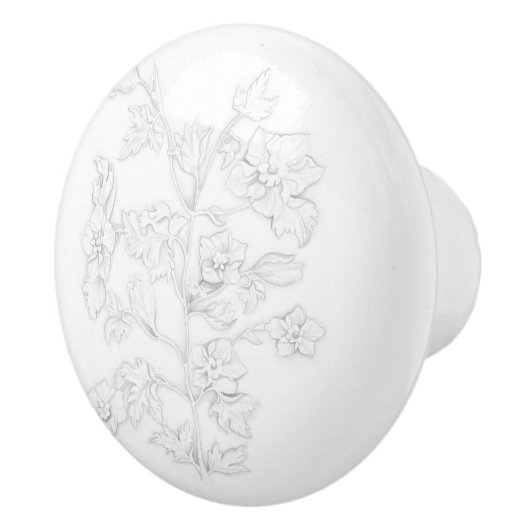 Mughal Design on a Ceramic Knob セラミックノブ (右)