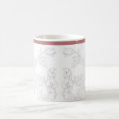 Mughal Design on a Classic Mug コーヒーマグカップ (中央)