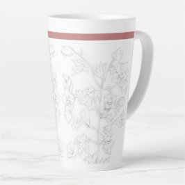 Mughal Design on a Large Latte Mug カフェラテマグ