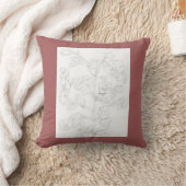 Mughal Design on a Pillow クッション (ブランケット)