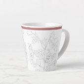 Mughal Design on a Small Latte Mug カフェラテマグ (右アングル)
