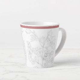 Mughal Design on a Small Latte Mug カフェラテマグ