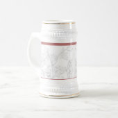 Mughal Design on a Stein ビールジョッキ (正面左)