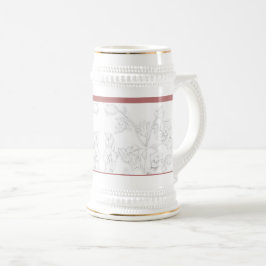 Mughal Design on a Stein ビールジョッキ