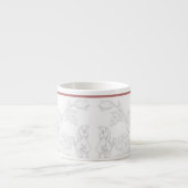 Mughal Design on an Espresso Mug エスプレッソカップ (正面)