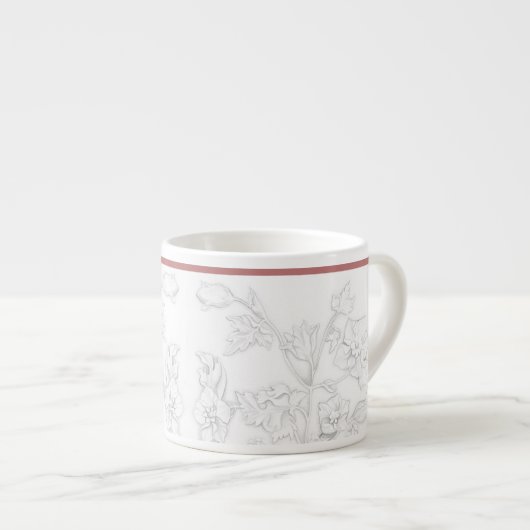 Mughal Design on an Espresso Mug エスプレッソカップ (正面右)