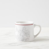 Mughal Design on an Espresso Mug エスプレッソカップ (右)