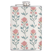 Mughal Floral Butta フラスク (正面)