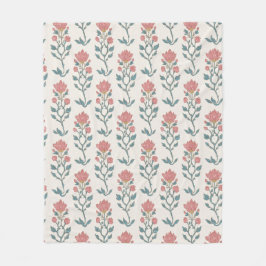 Mughal Floral Butta フリースブランケット