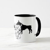 Mug's ：ドベルマンズの強さ マグカップ (正面右)
