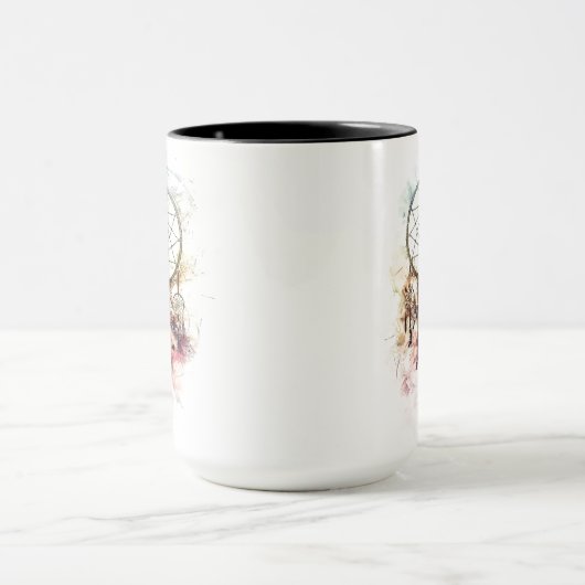 Mugs Attrape rêve / dreamcatcher V2 マグカップ (中央)