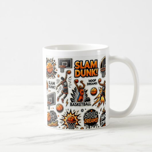 Mugs basketball NBA コーヒーマグカップ (右)