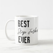 Mugs Best Step Father Ever コーヒーマグカップ (左)