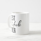 Mugs Best Uncle Ever コーヒーマグカップ (正面左)