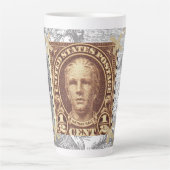 Mugs & Cups Nathan Hale (1755–1776) Spy American カフェラテマグ (正面)