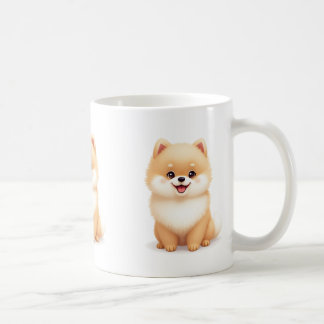 Mugs & Cups (Pomeranian puppy) コーヒーマグカップ