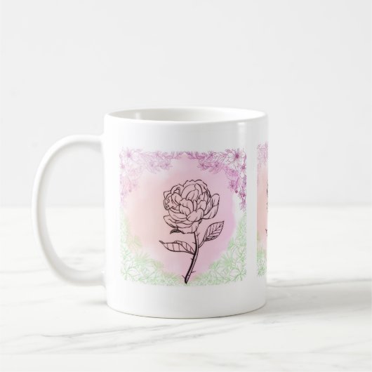 Mugs & Cups || Rose Bloom Mug コーヒーマグカップ (左)