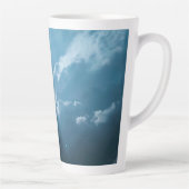 Mugs-Dramatic Sunlight Through Clouds カフェラテマグ (右)