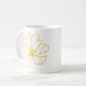 Mugs en fleurs コーヒーマグカップ (正面左)