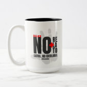 Mugs for thinking and expressing yourself ツートーンマグカップ (左)