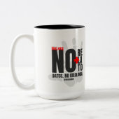 Mugs for thinking and expressing yourself ツートーンマグカップ (左)