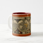 MUGS FROM HISTORY旧世界地図コレクション ツートーンマグカップ (正面左)