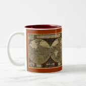 MUGS FROM HISTORY旧世界地図コレクション ツートーンマグカップ (左)