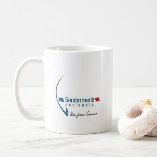 Mugs Gendarmerie Nationale コーヒーマグカップ (ドーナツ)