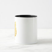 Mugs Golden Tiger Head – Fierce Strength Minimal D マグカップ (中央)
