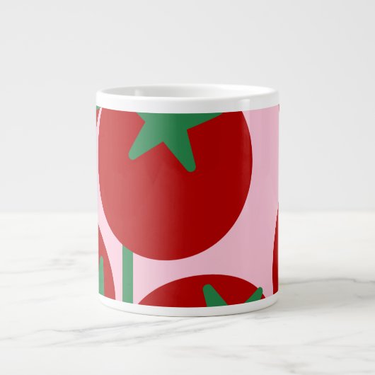 Mugs logo tomate  ジャンボコーヒーマグカップ (正面)