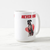 Mugs Never Mind コーヒーマグカップ (正面右)