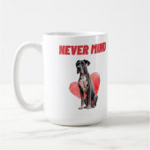 Mugs Never Mind コーヒーマグカップ (左)