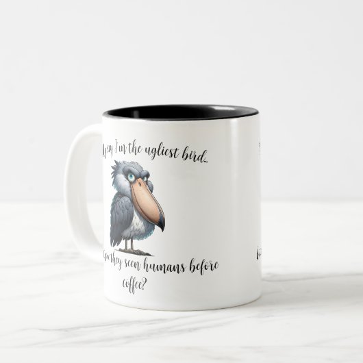 Mugs So Funny, They Should Come With a Warning Lab ツートーンマグカップ (正面左)