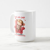 Mugs valentine day コーヒーマグカップ (正面左)