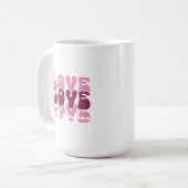 Mugs valentine day コーヒーマグカップ (正面左)